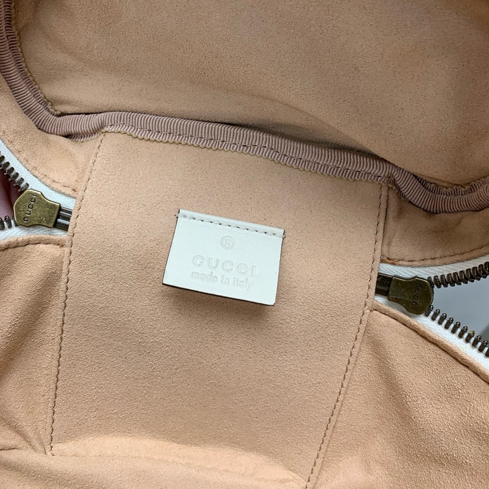 Gucci, GG Marmont Backpack, Ivory - Picture 13 of 14
